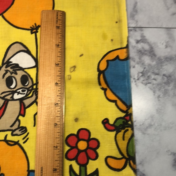 VTG RARE!! Huckleberry Hound Sheet & Pillowcase - Picture 9 of 10